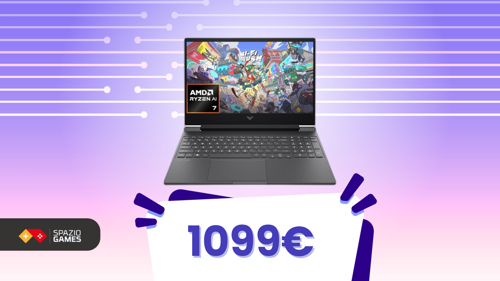 Sconto epico! Notebook gaming con 3 mesi di giochi a portata di click