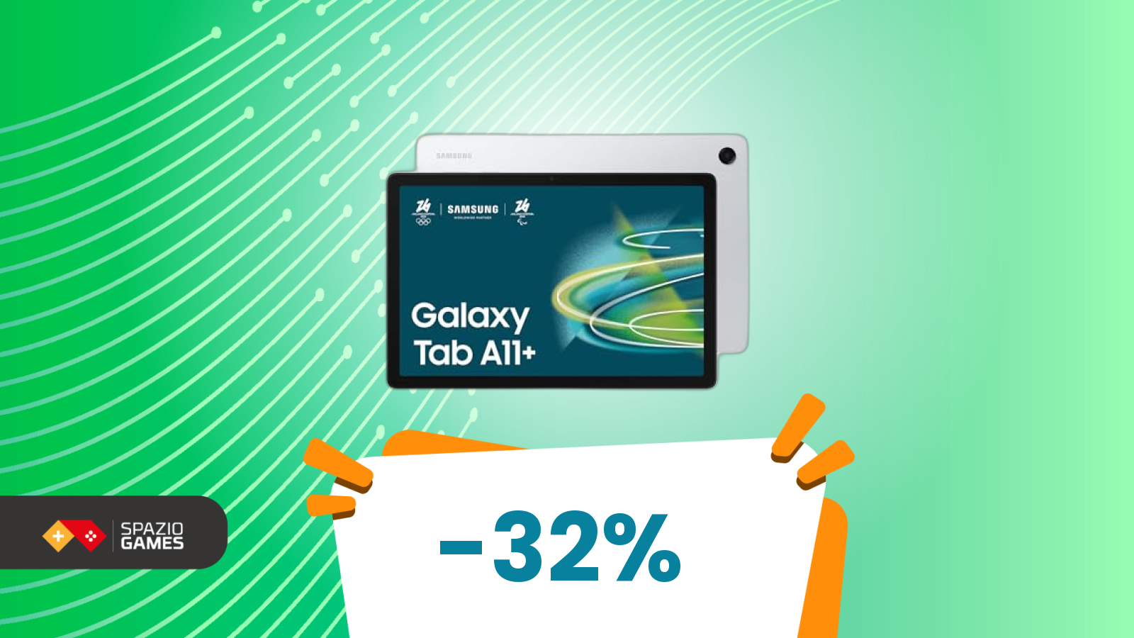 Galaxy Tab A11+: tablet top per film, giochi e musica a meno di 190€