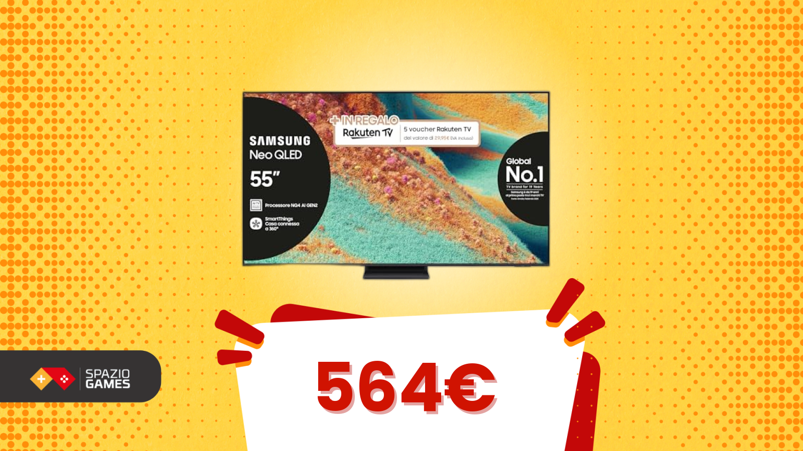 Offerte Primavera: Samsung Neo QLED in sconto, e oggi il prezzo scende ulteriormente