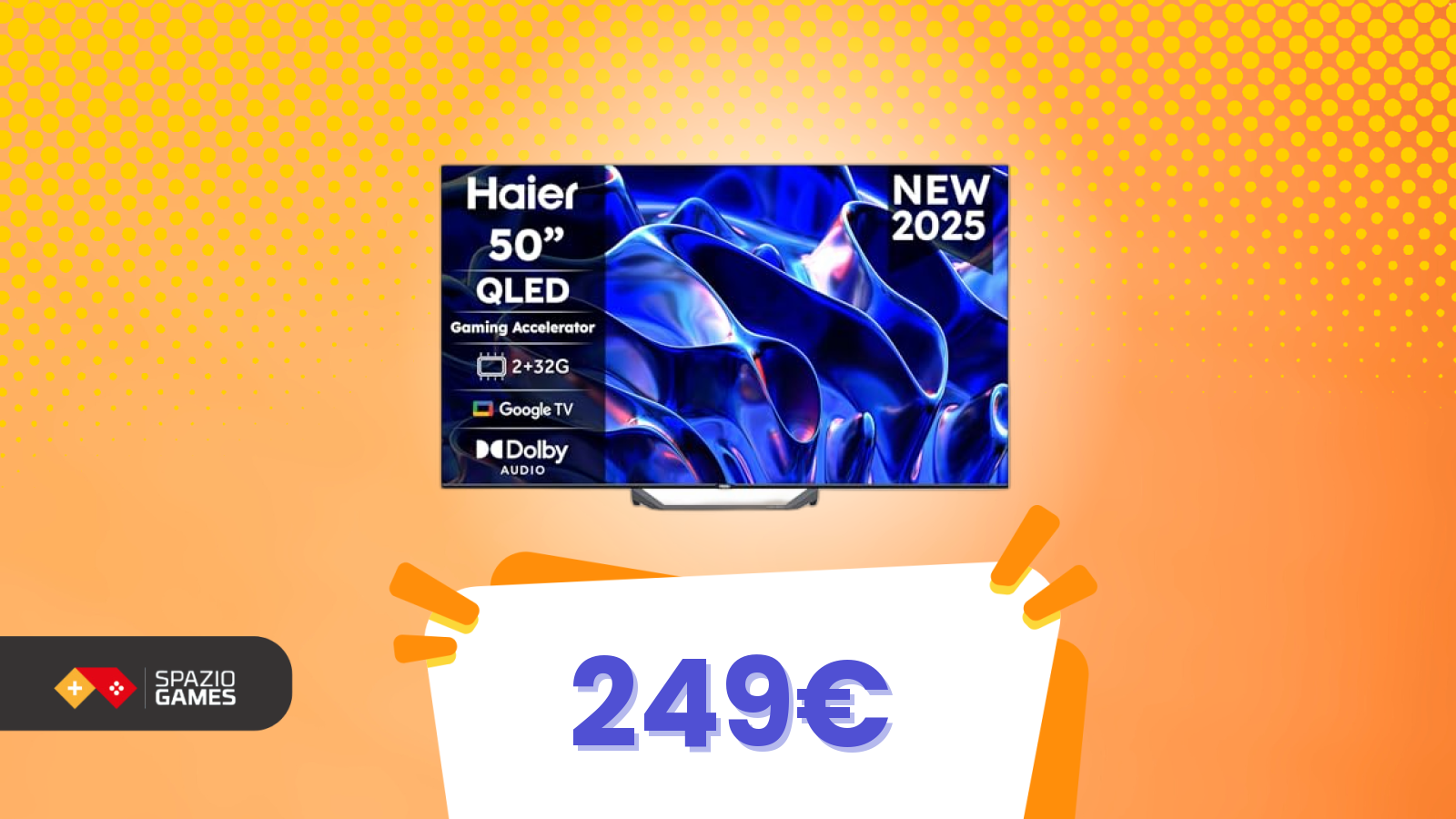 Sotto i 250€: il Google TV 120Hz che sorprende tutti nelle Offerte di Primavera