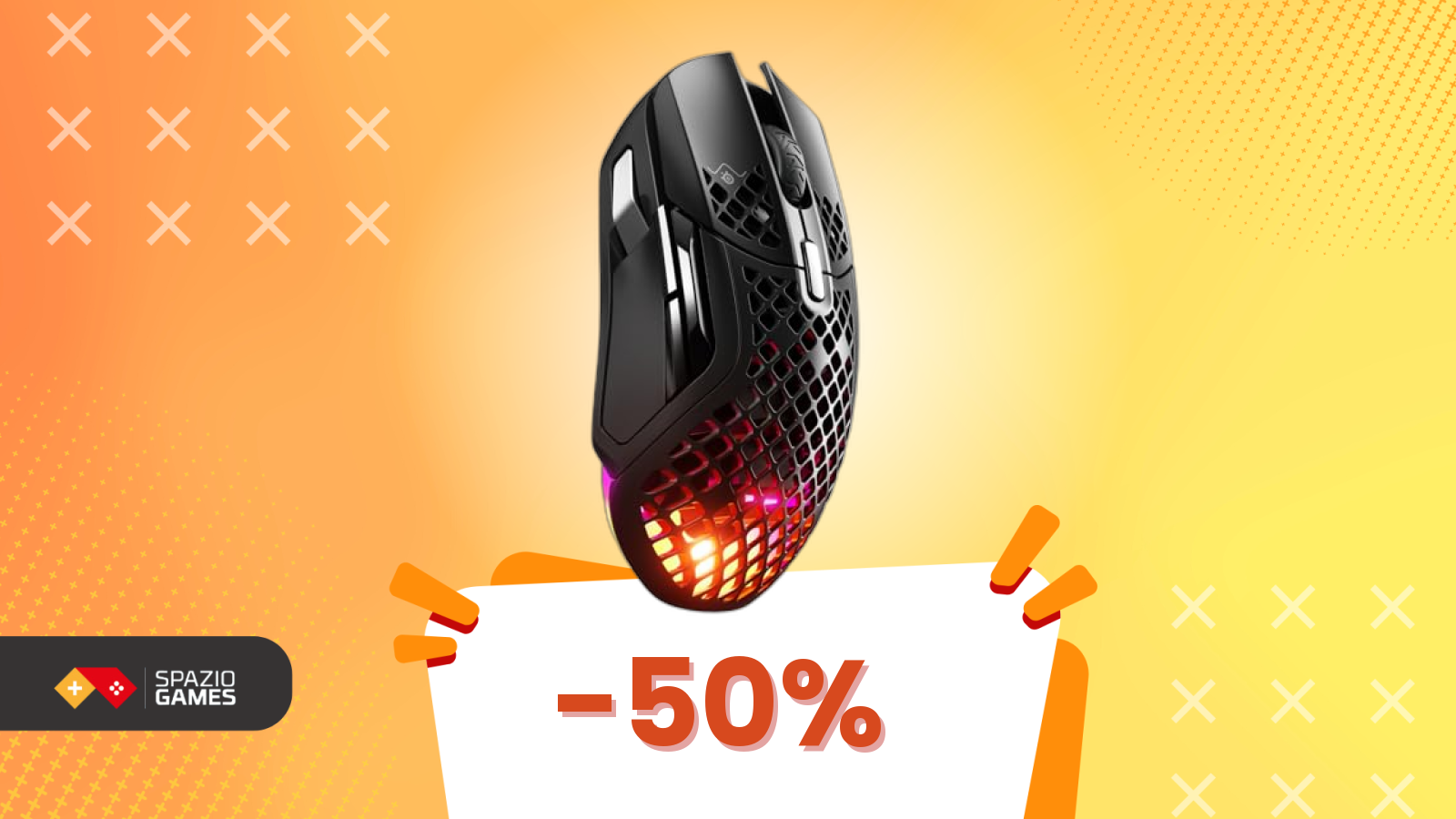 Il top dei mouse leggeri da gaming oggi a metà prezzo