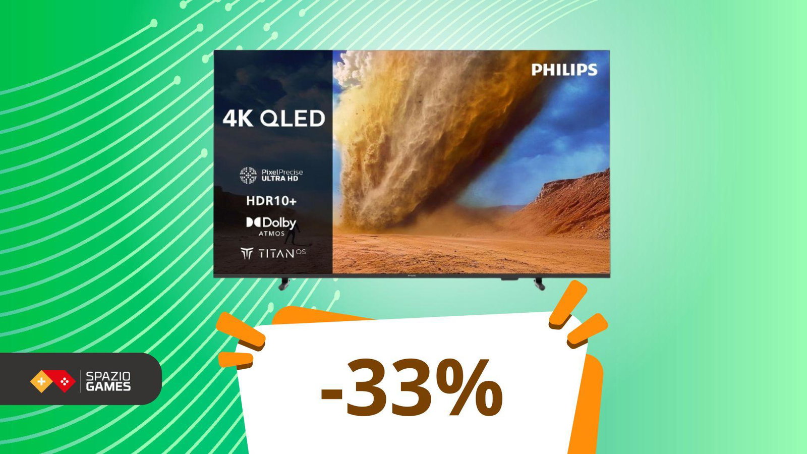 75 pollici a circa 600€? Questa Philips sorprende (anche senza Ambilight)