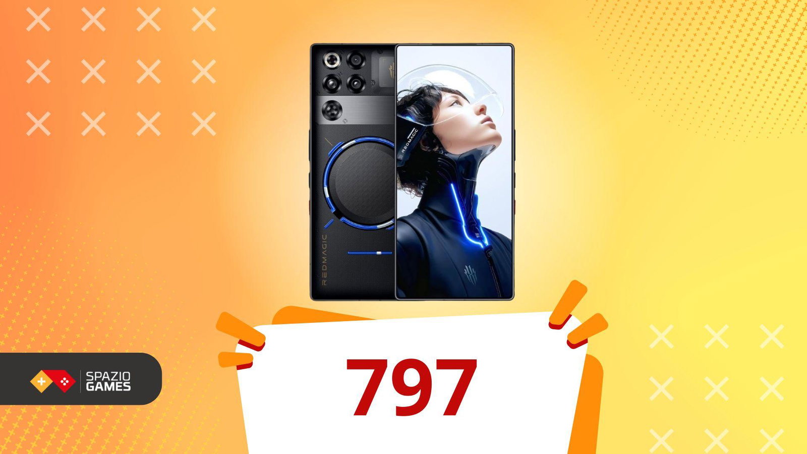 REDMAGIC 11 Pro crolla sotto gli 800€: il top smartphone da gaming è in offerta su Amazon