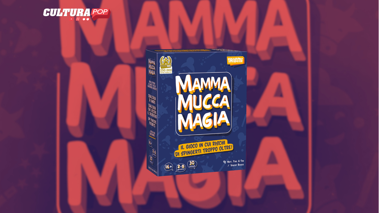 Immagine di Mamma Mucca Magia, recensione: nomi cose città… con malizia!