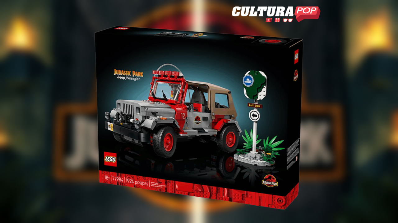LEGO svela la Jeep Wrangler di Jurassic Park