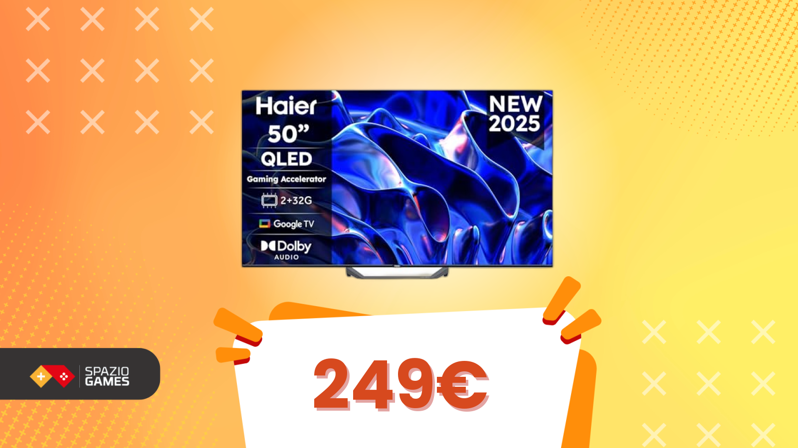 Non solo schermo gigante, ma anche 6 mesi di DAZN in regalo!