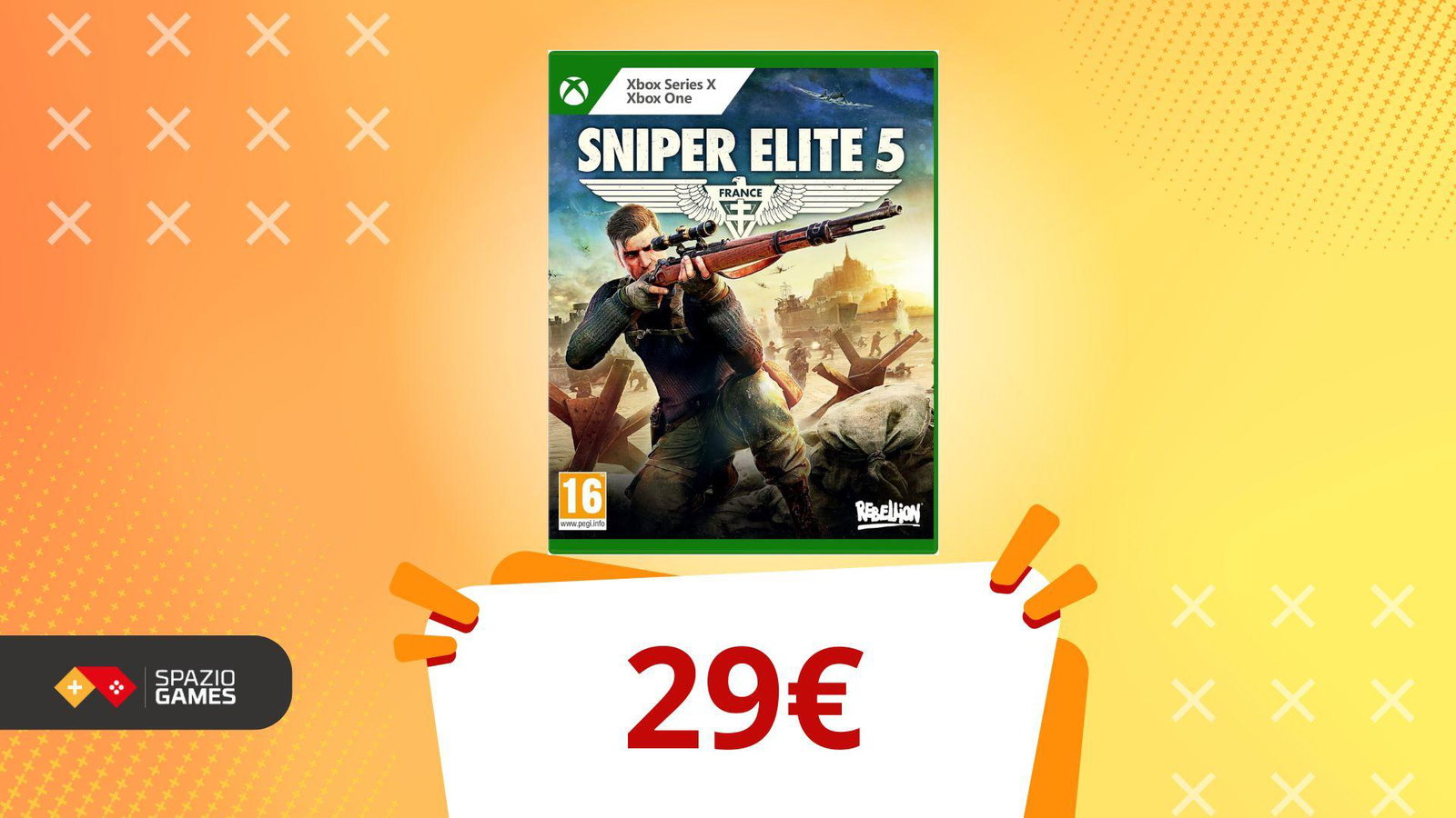 Sniper Elite 5: il paradiso dei cecchini, oggi al prezzo più basso di sempre!