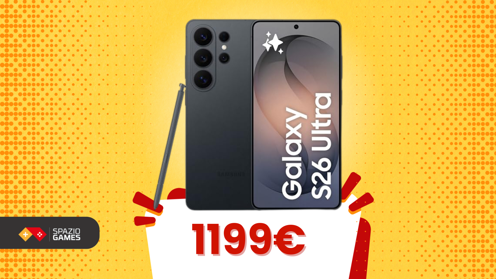 Offerta bomba Amazon: S26 Ultra 512GB a meno di 1200€
