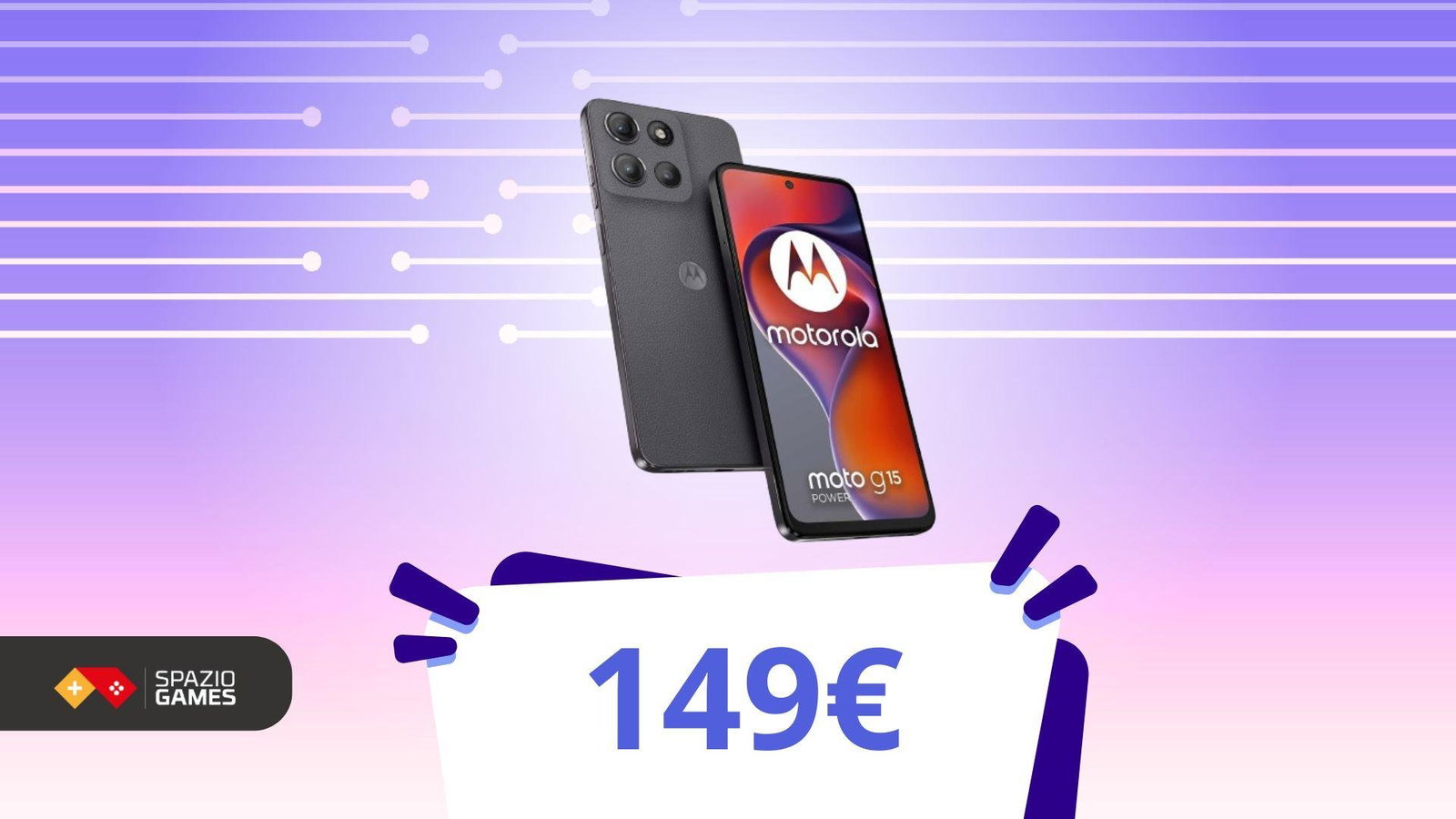 Il Motorola con tanta memoria che MediaWorld propone oggi sotto i 150€
