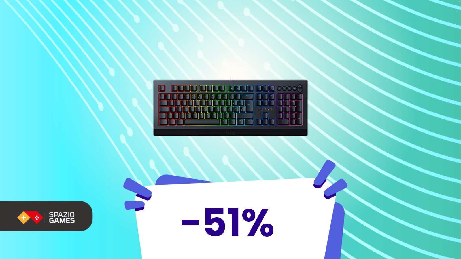 Taglio netto su Amazon: -50% su questa tastiera (sì, davvero)