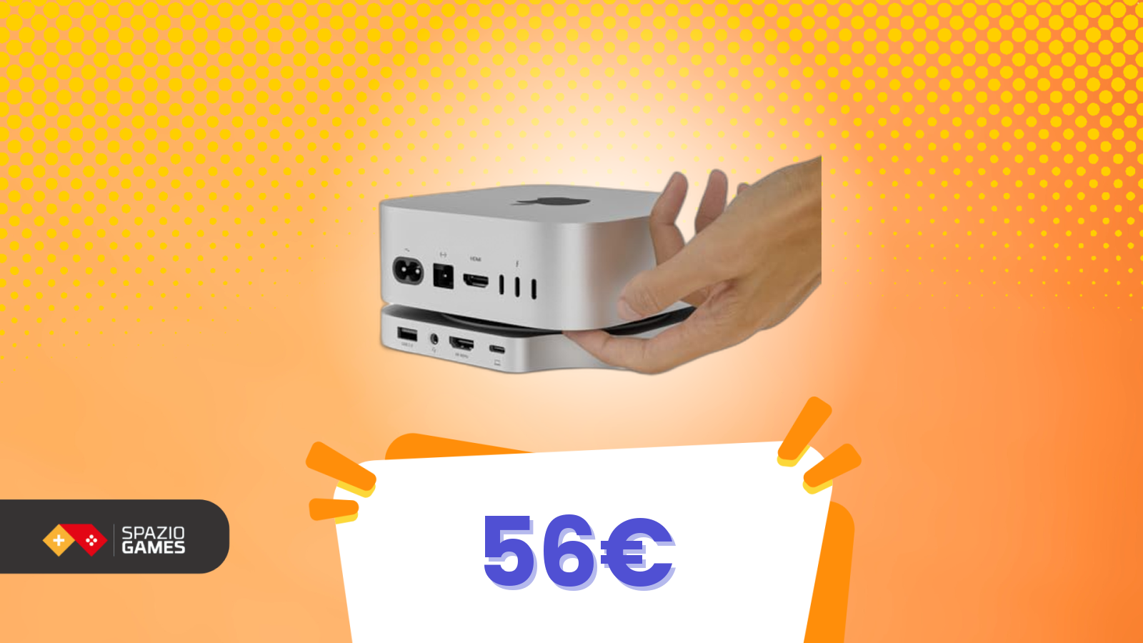Più porte per il tuo Mac Mini: guarda cosa può fare questo HUB dedicato
