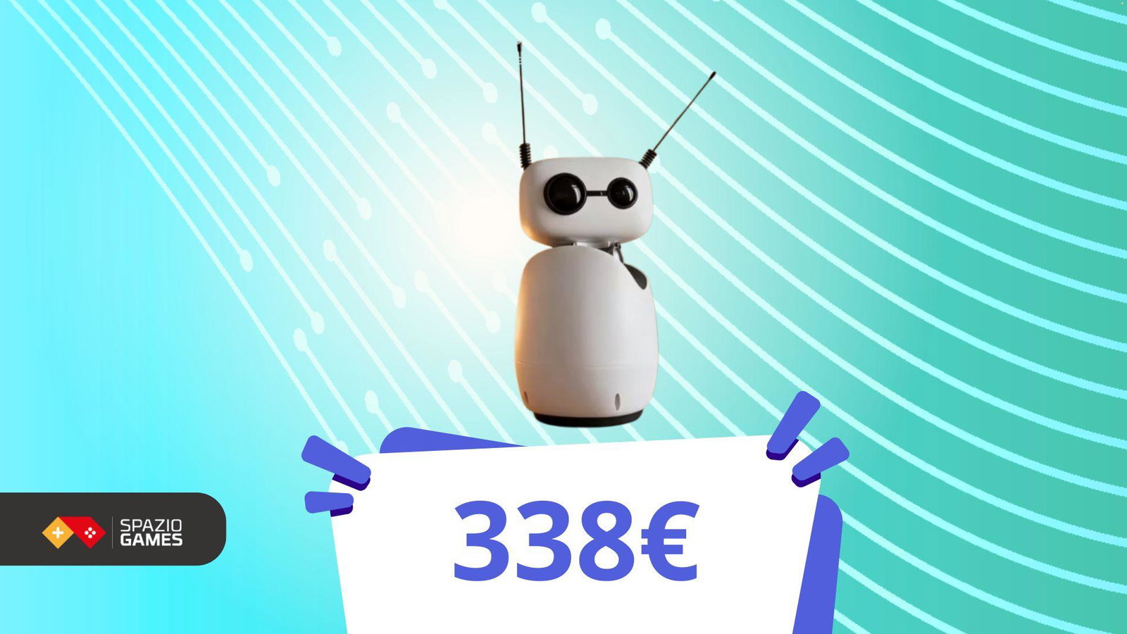 Mini robot da compagnia: tanto divertimento a pochissimo su AliExpress