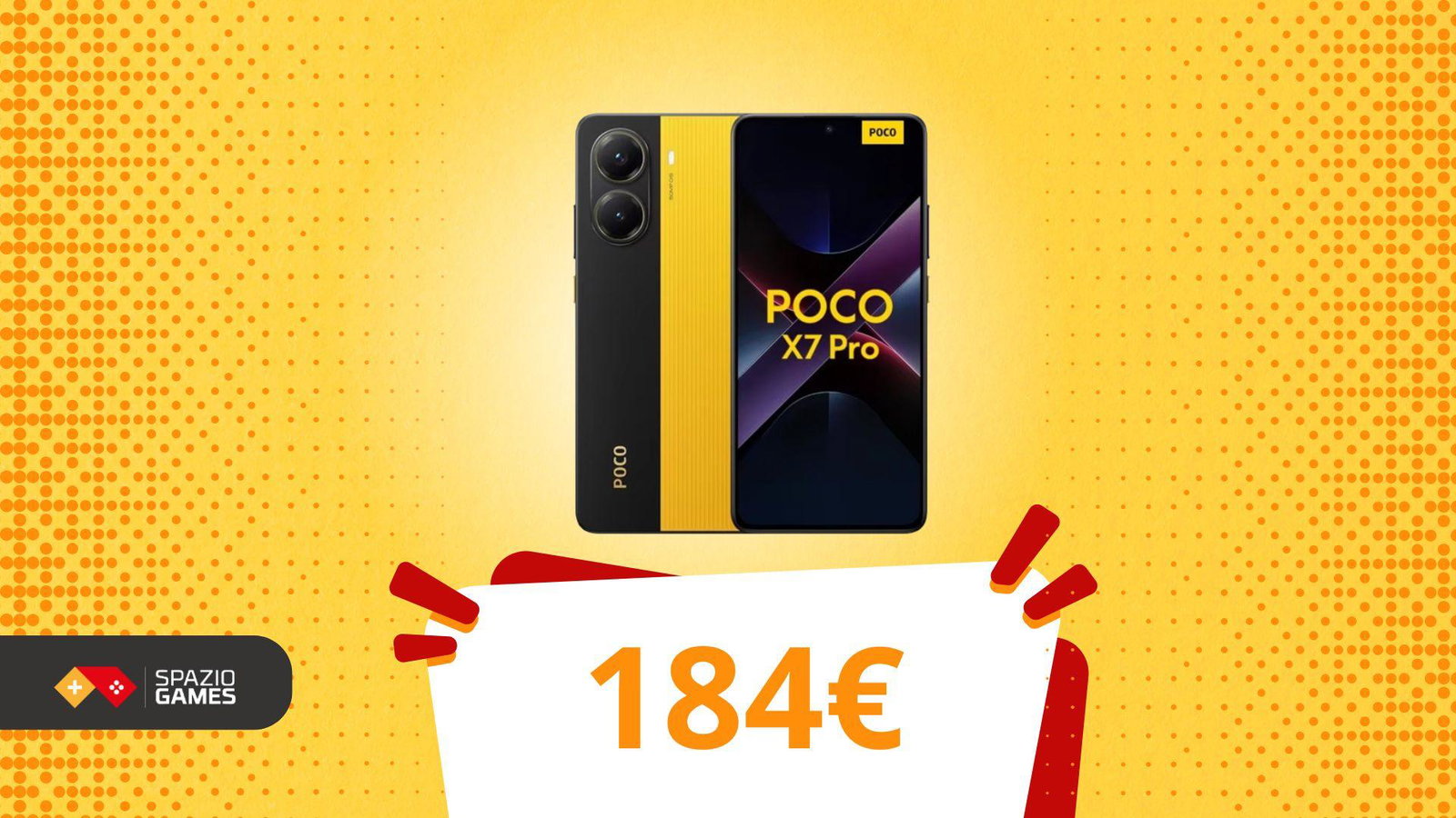 184€ per il POCO X7 Pro? Un vero fenomeno tra gli smartphone