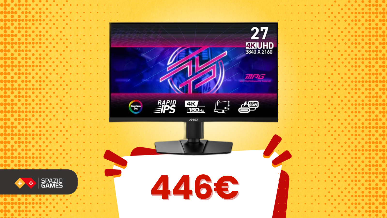 Affare monitor MSI! Il prezzo crolla prima che Amazon mostri lo sconto