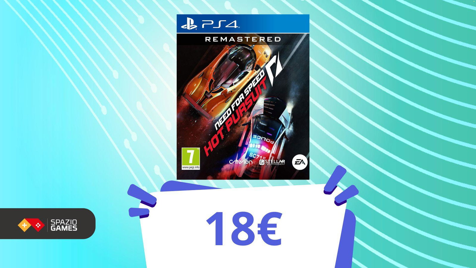 Iconico e imperdibile: Need for Speed Remastered a 18€