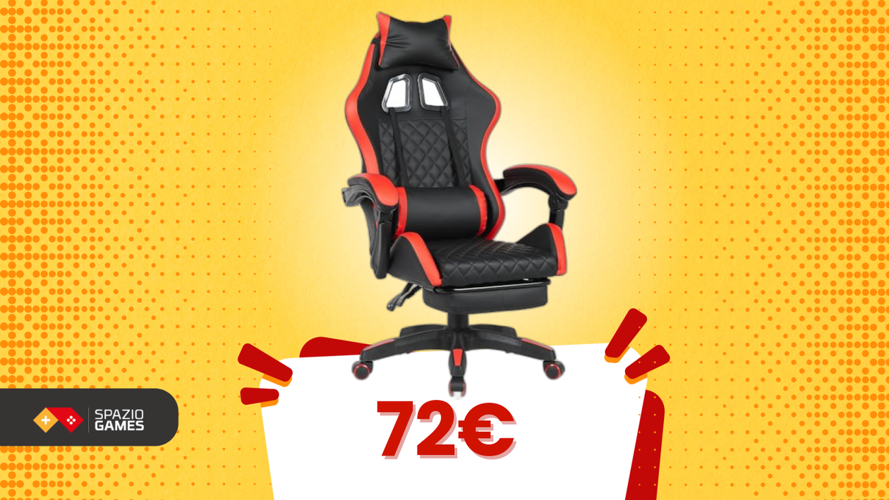 Immagine di Sedia metà gaming, metà presidenziale ... 100% conveniente
