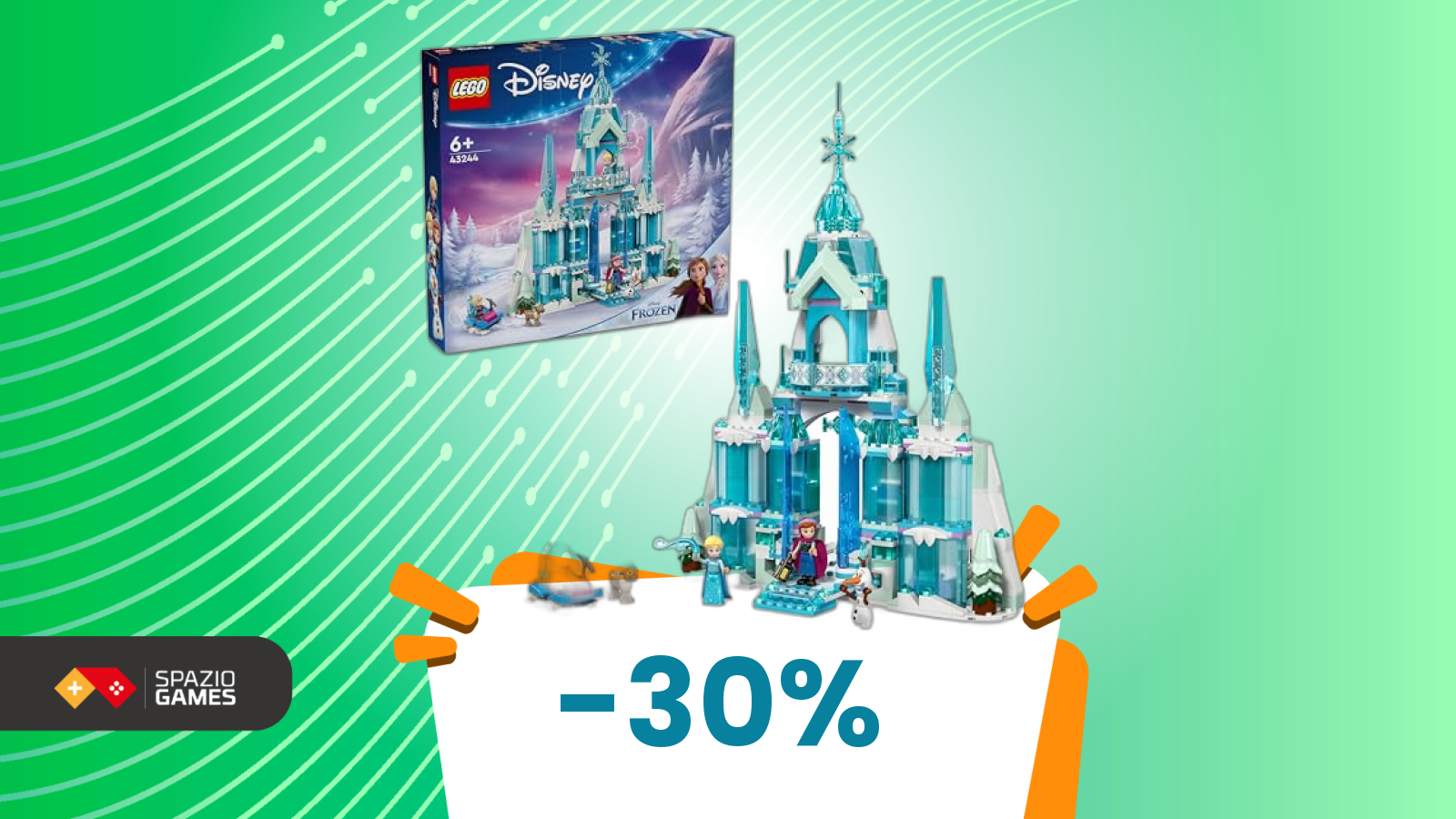 Un po’ di fantasia, 69€ e il tuo palazzo di ghiaccio di Elsa prende vita