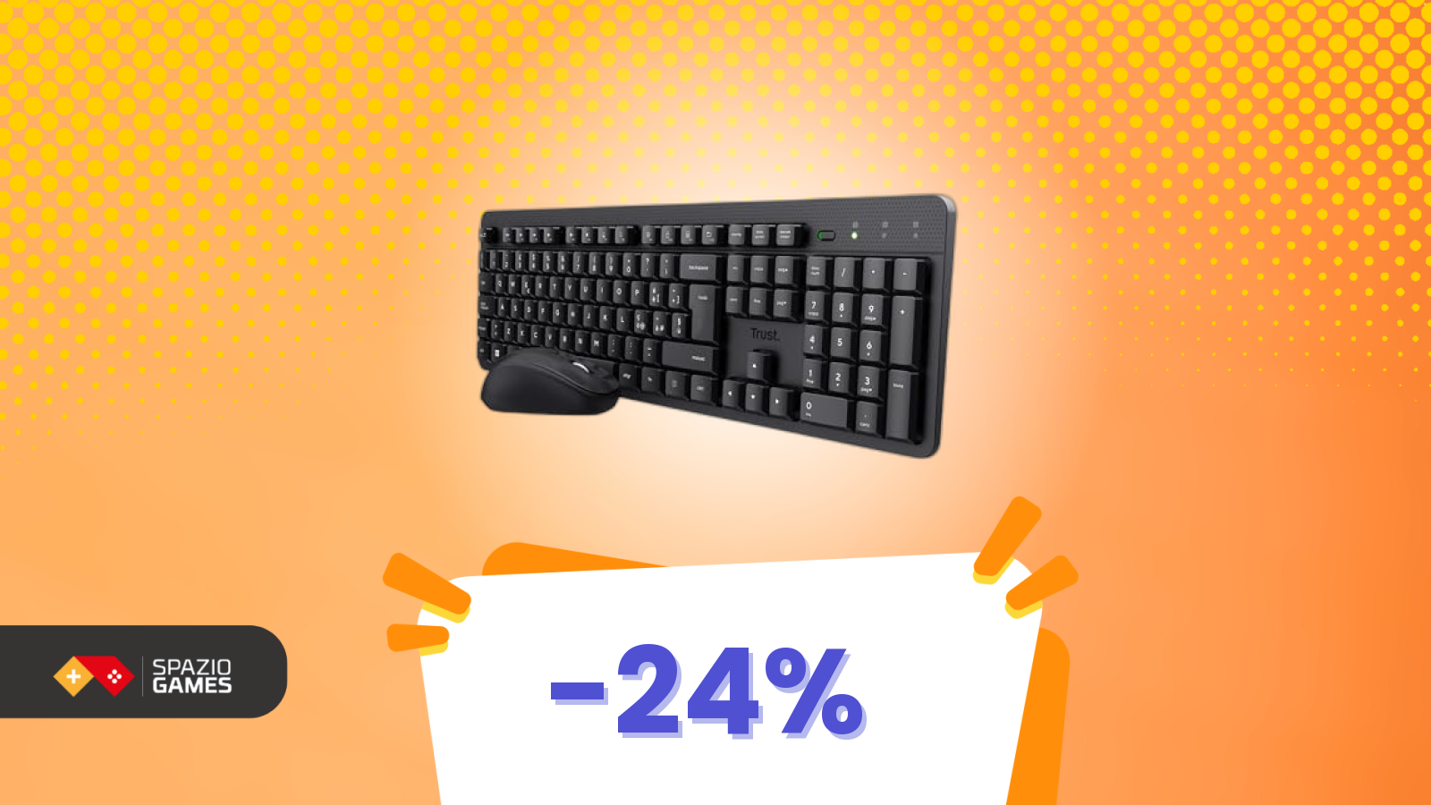 Kit wireless mouse+tastiera a 19€? L'offerta è reale ma solo fino a stasera