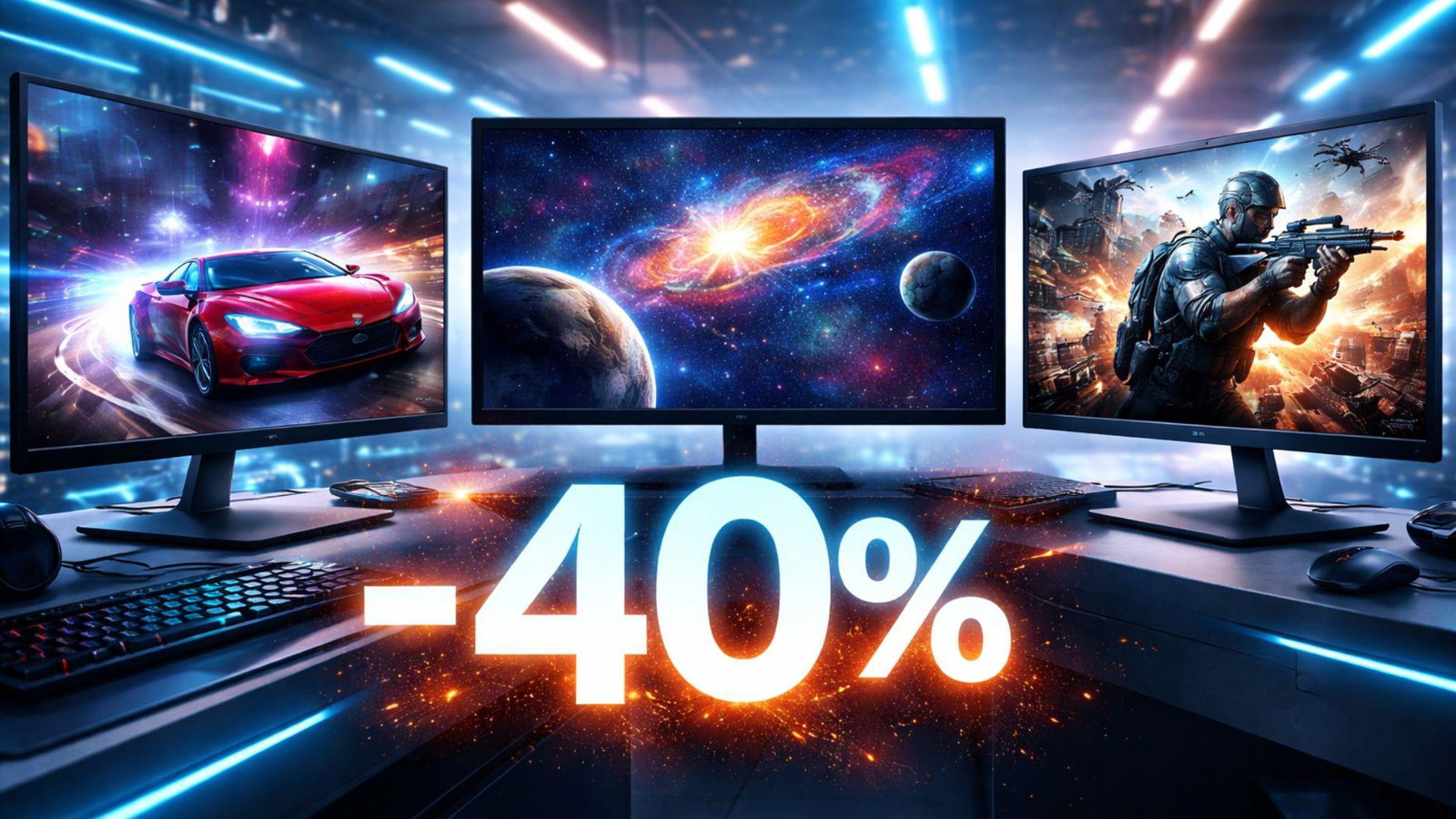 Solo per veri appassionati: 3 monitor Samsung con -40% di sconto