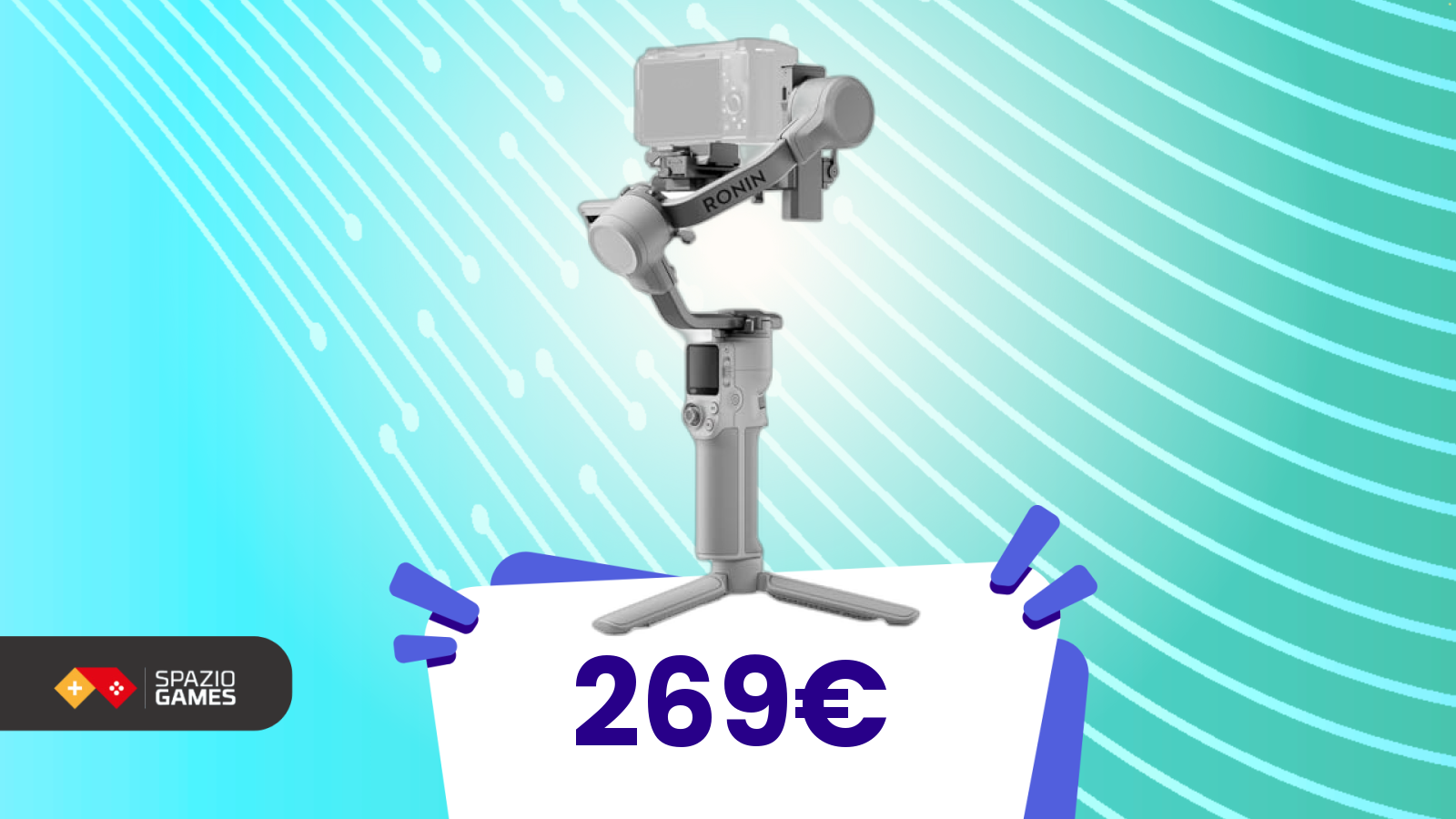Stabilizzatore DJI a prezzo minimo: approfitta del -31% e inizia a filmare come un PRO