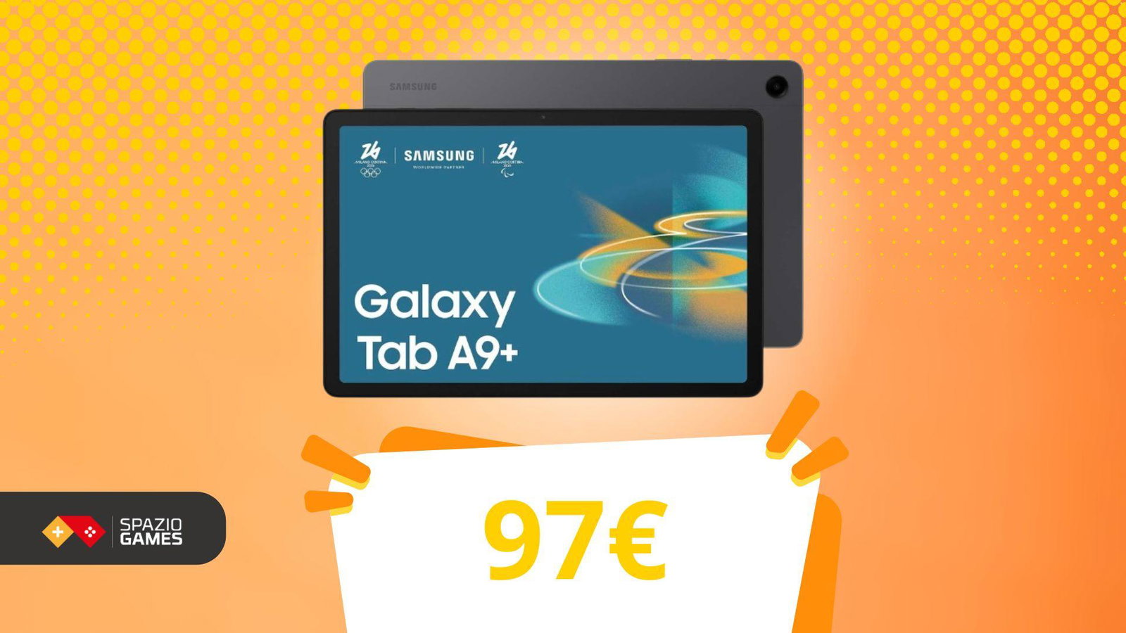 Chi ha detto che sotto i 100€ c’è solo spazzatura? Galaxy Tab A9+ a 96€