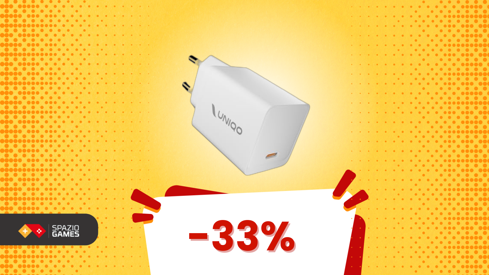 Caricatore USB-C da 45W a meno di 10€: un affare, considerando che molti sono da 20W