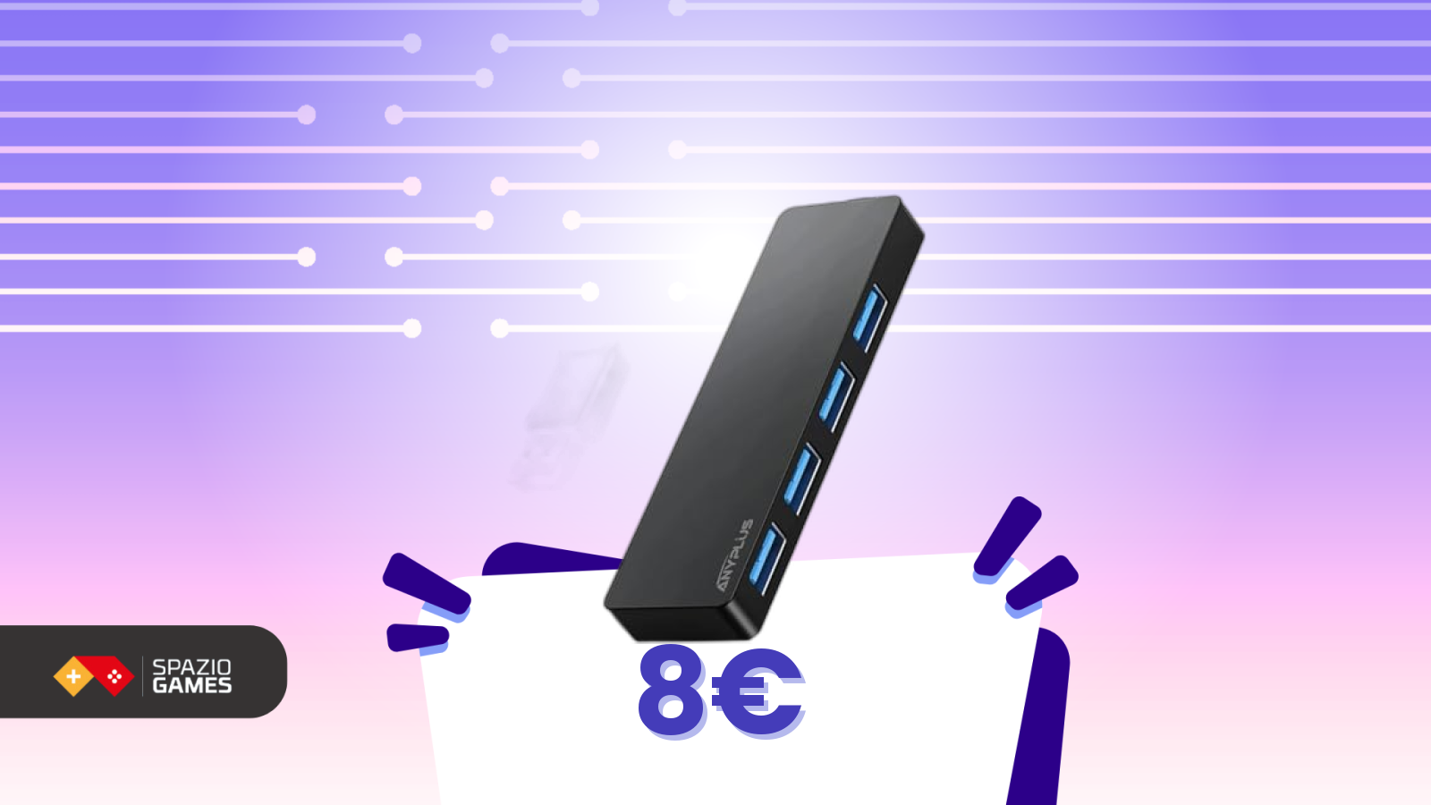 Il miglior acquisto da 8€ che puoi fare oggi: uno sdoppiatore USB