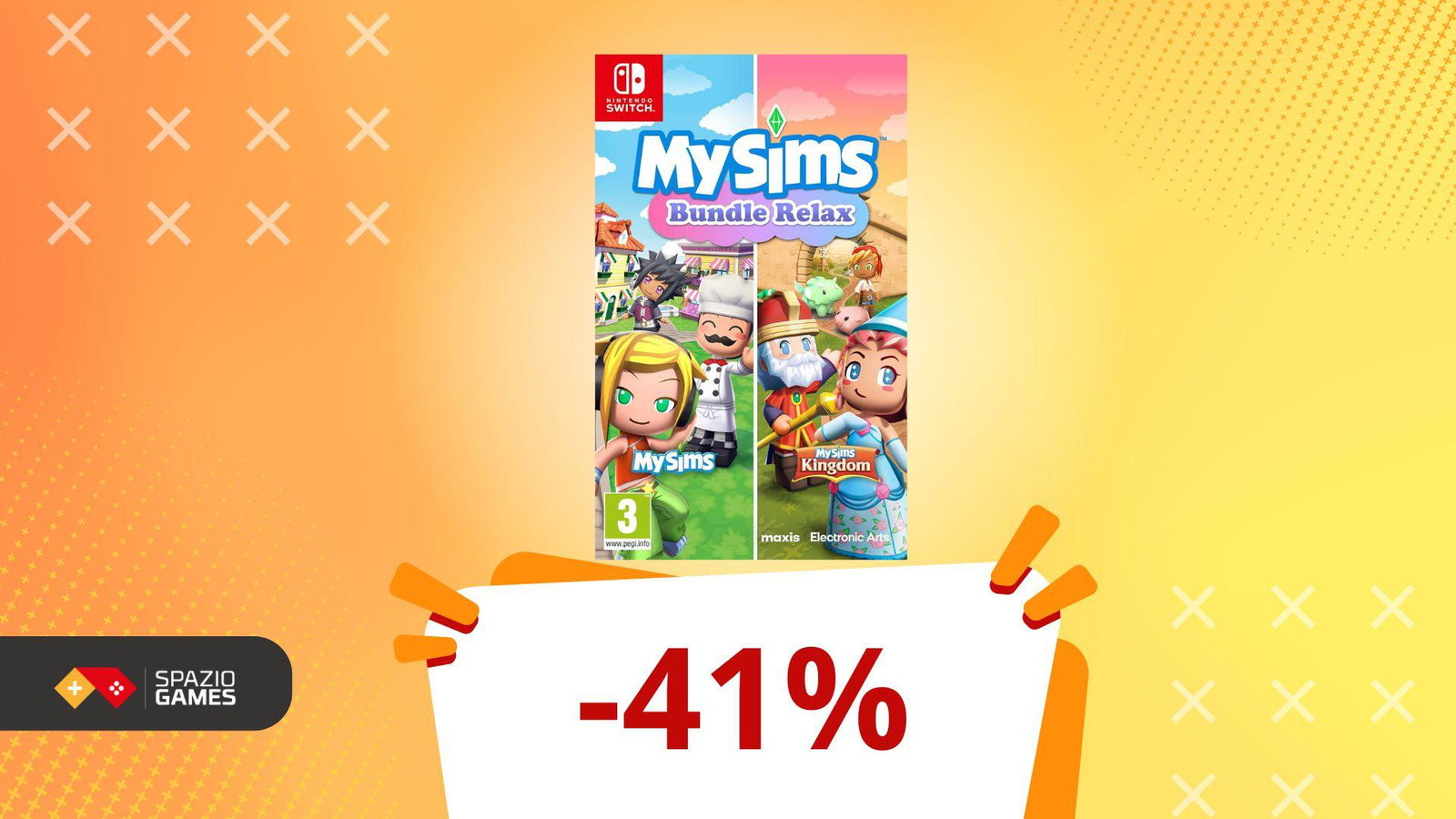 Non perdere il gioco per Switch che ricorda The Sims: oggi a -41%