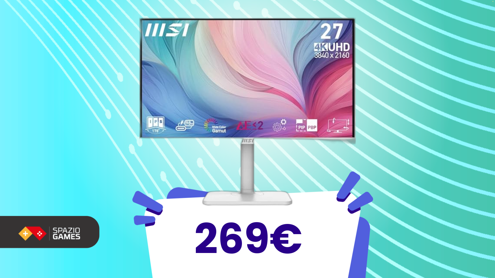 Un monitor bello dentro e fuori? Con il 30% di sconto esiste: scoprilo su Amazon