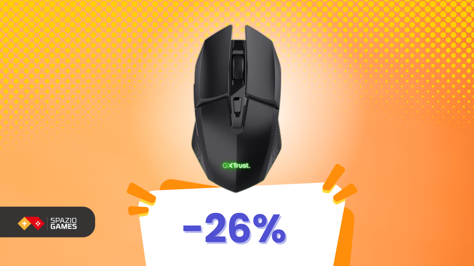 Se punti su wireless e ricaricabile, questo è il mouse più scontato oggi: 14€