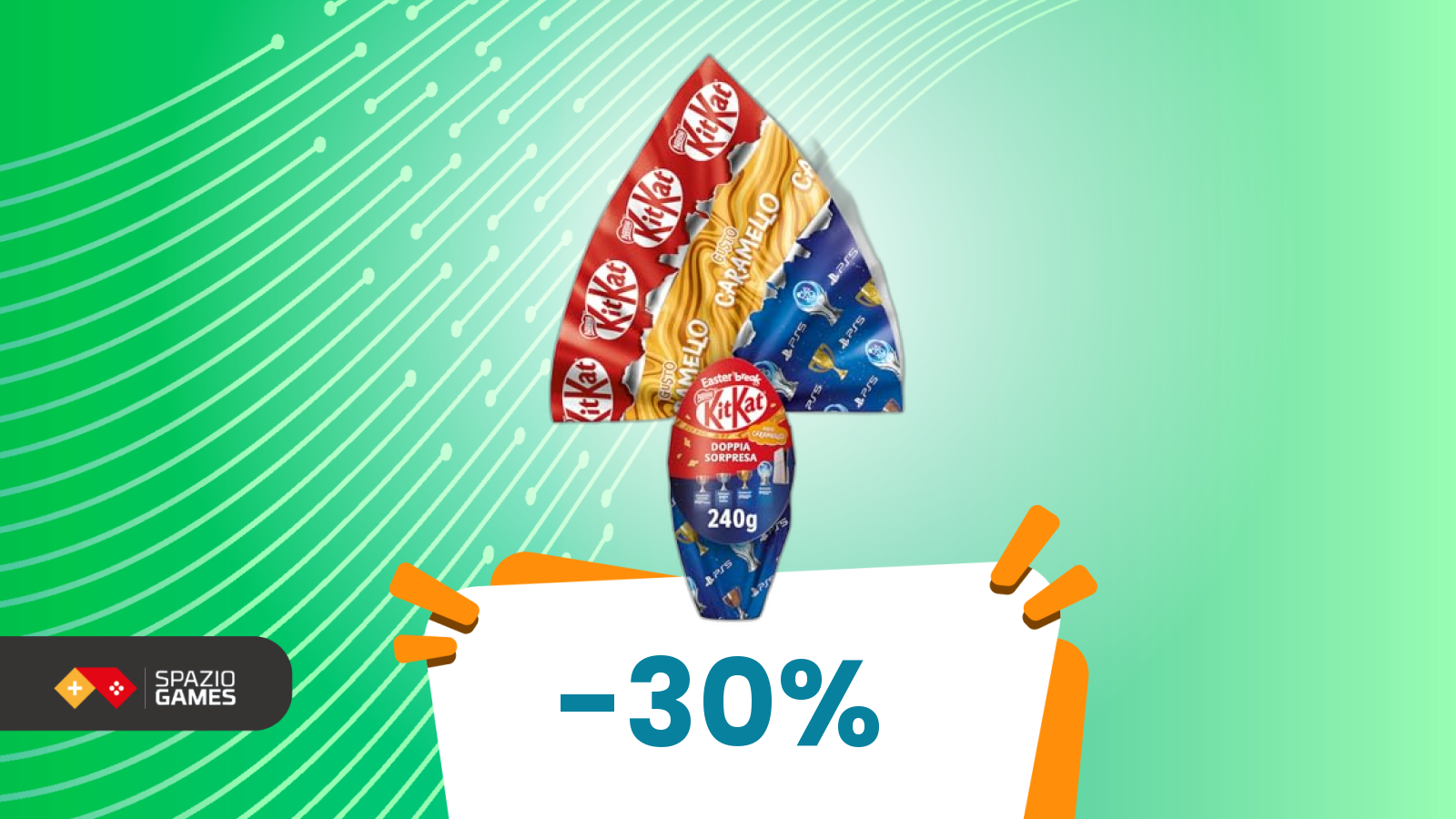 Sorpresa dolce: uovo KitKat con wafer a meno di 10€, pronto su Amazon
