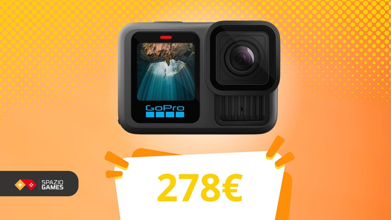 Il tuo prossimo upgrade GoPro? HERO13 ora a 278€