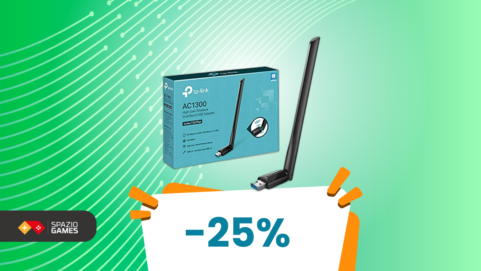 Il tuo WiFi non spinge abbastanza? Prova questo upgrade (-25%)