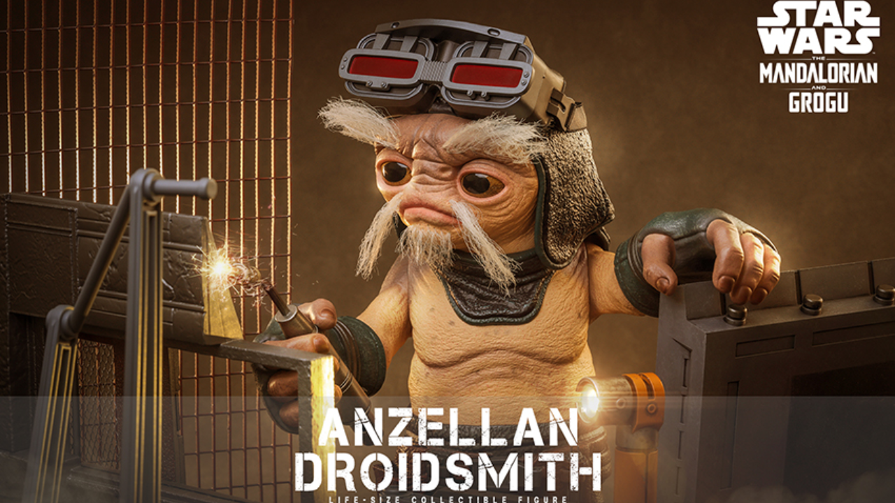 Anzellan Droidsmith: il piccolo titano della galassia arriva in versione life-size Hot Toys