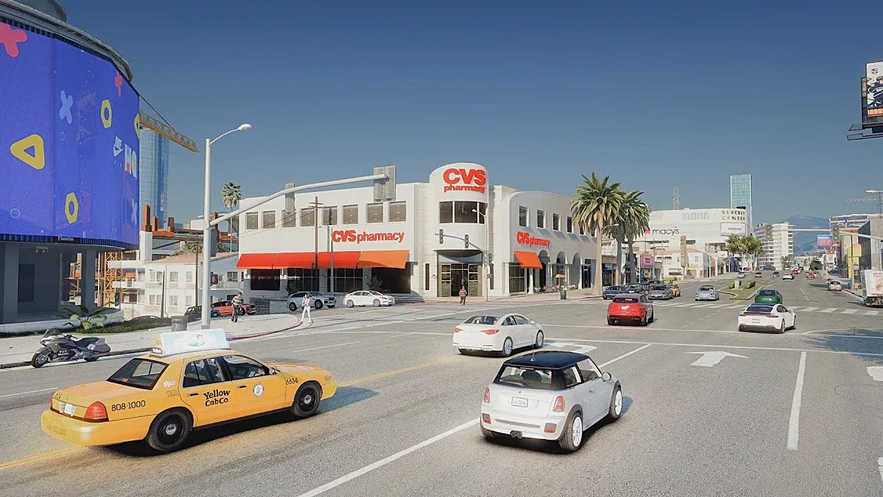 GTA 5 Trasforma Una Location In Una Fedele Beverly Hills SpazioGames Gta 5 Una Mod Rende