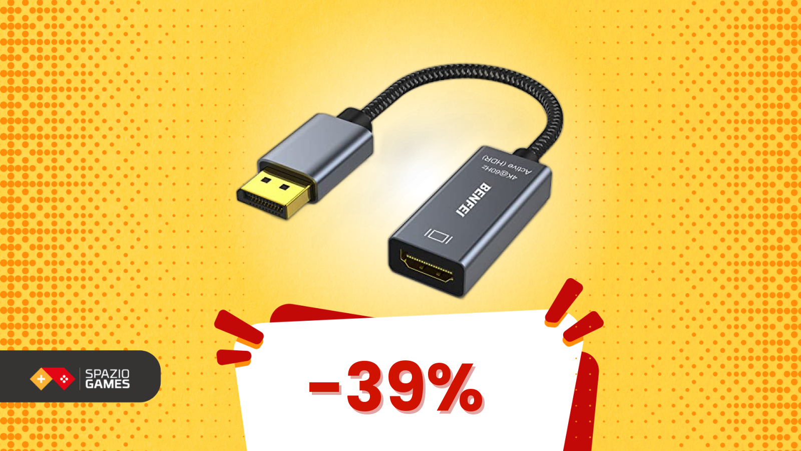 Adattatore DisplayPort a HDMI: il top del mercato al prezzo più basso di oggi