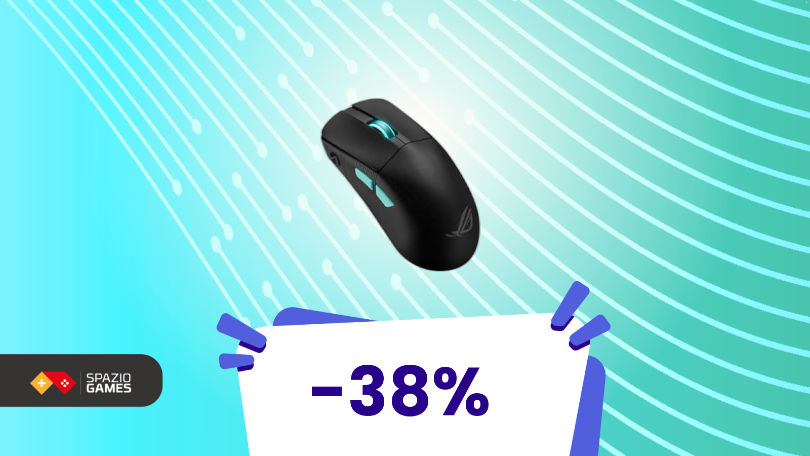 Il mouse Asus ROG più interessante del giorno? -37% oggi!