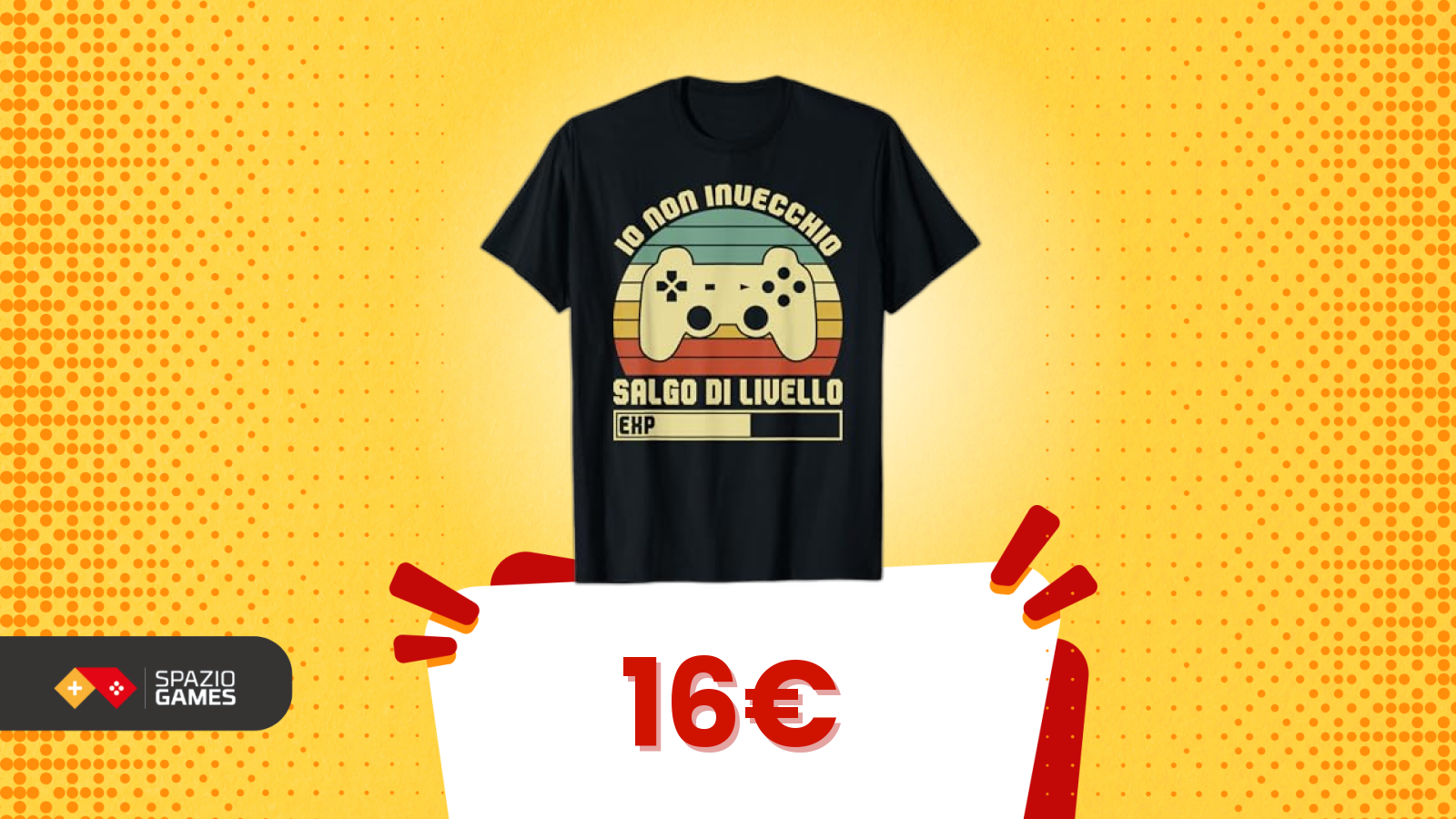 Ti dicono: ‘Giochi ancora alla tua età?’ Rispondi con questa maglietta (ora in sconto)FFERTA a soli 16€ su Amazon!