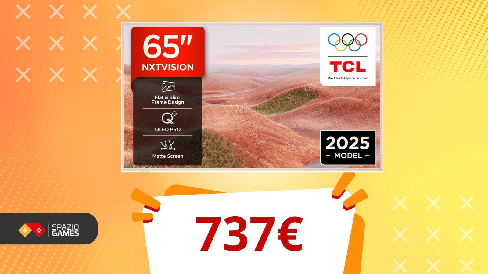 Trasforma il tuo muro in una galleria: questa TV TCL ci prova, e lo sconto pure
