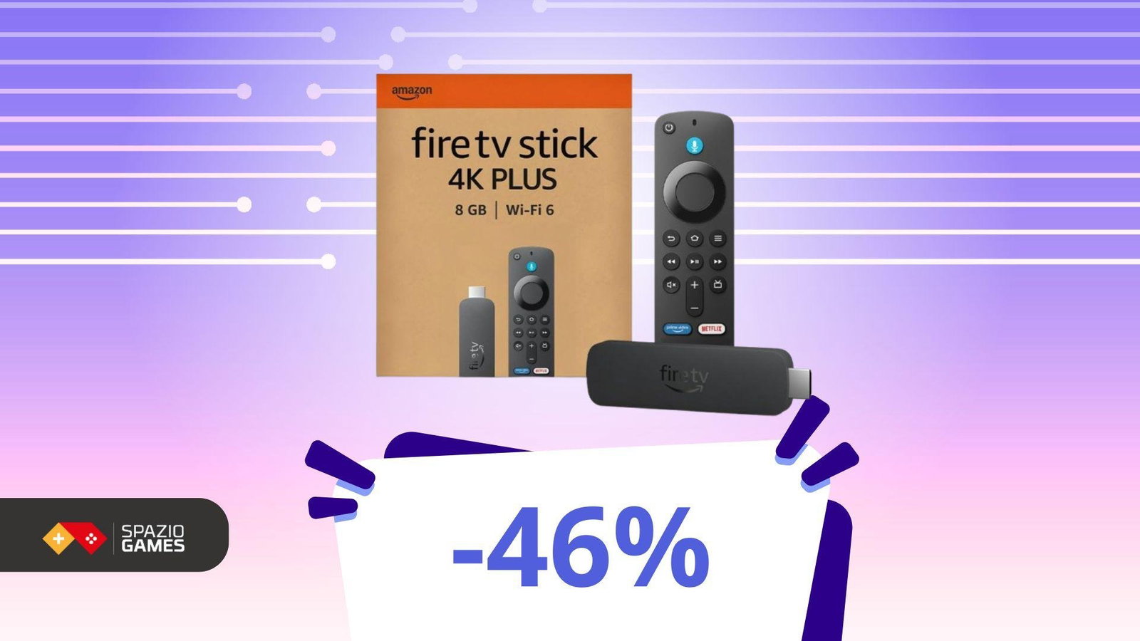 Non hai ancora la tua Fire TV Stick? Oggi la trovi a -46%, e non è la versione base