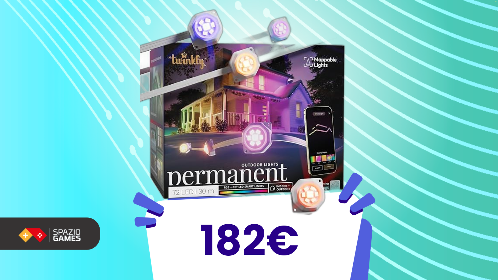 Le illumini come vuoi tu e la casa cambia volto. Luci LED smart a un prezzo imbattibile!