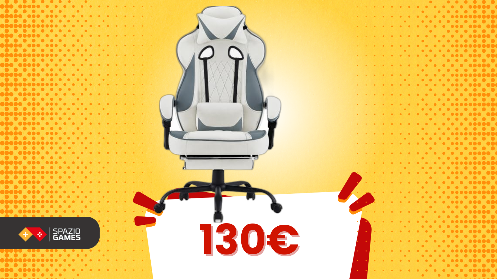Gioca al fresco: la sedia gaming perfetta per l’estate è in sconto oggi