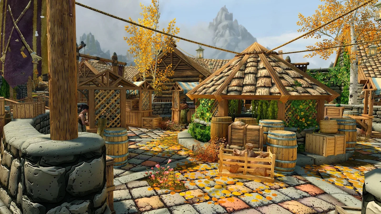Anteprima: Skyrim in stile Ghibli si espande con nuove città