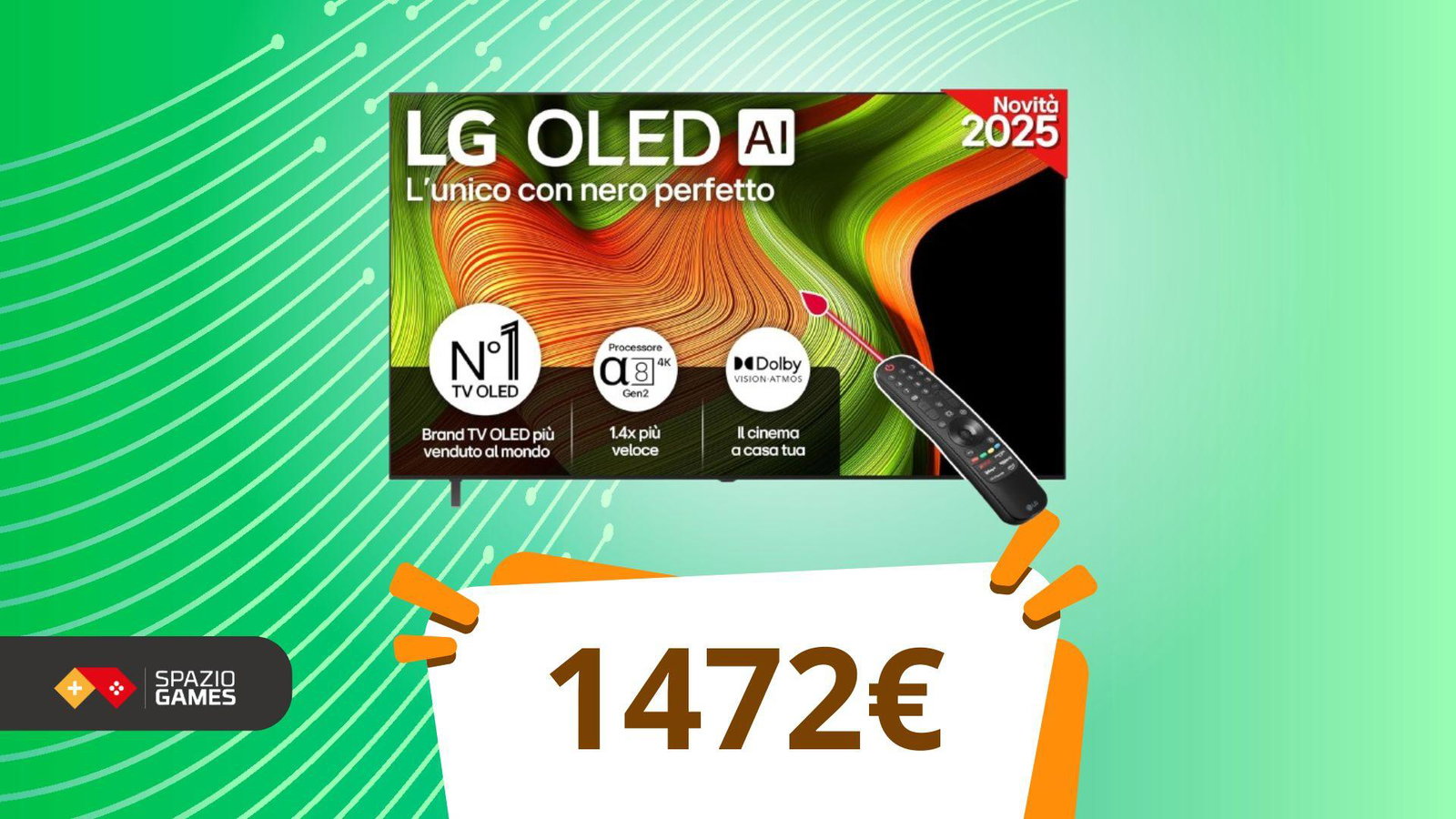77 pollici di OLED, prezzo incredibile: meno di 1500€ con Amazon