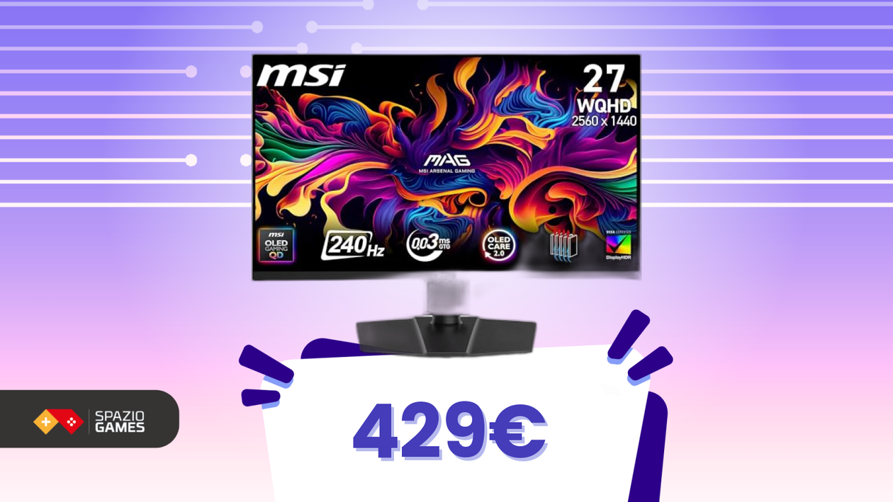 Immagine di Un QD-OLED a questo prezzo? Su Amazon pare un pesce d’aprile