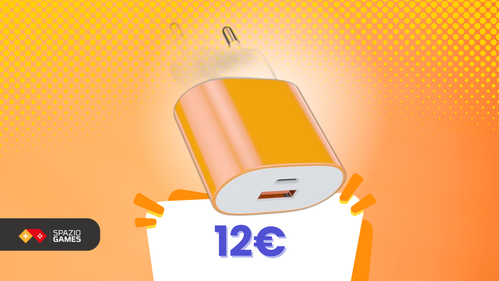 Un caricabatterie 25W come tanti? Solo finché non vedi il prezzo e il colore