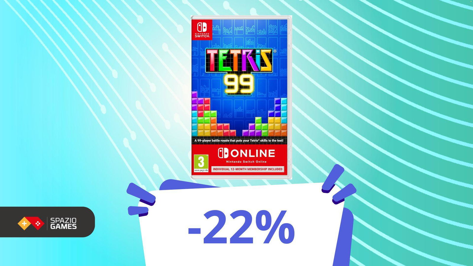 Tetris 99: il classico infinito, ora a un prezzo che cade a pezzi!