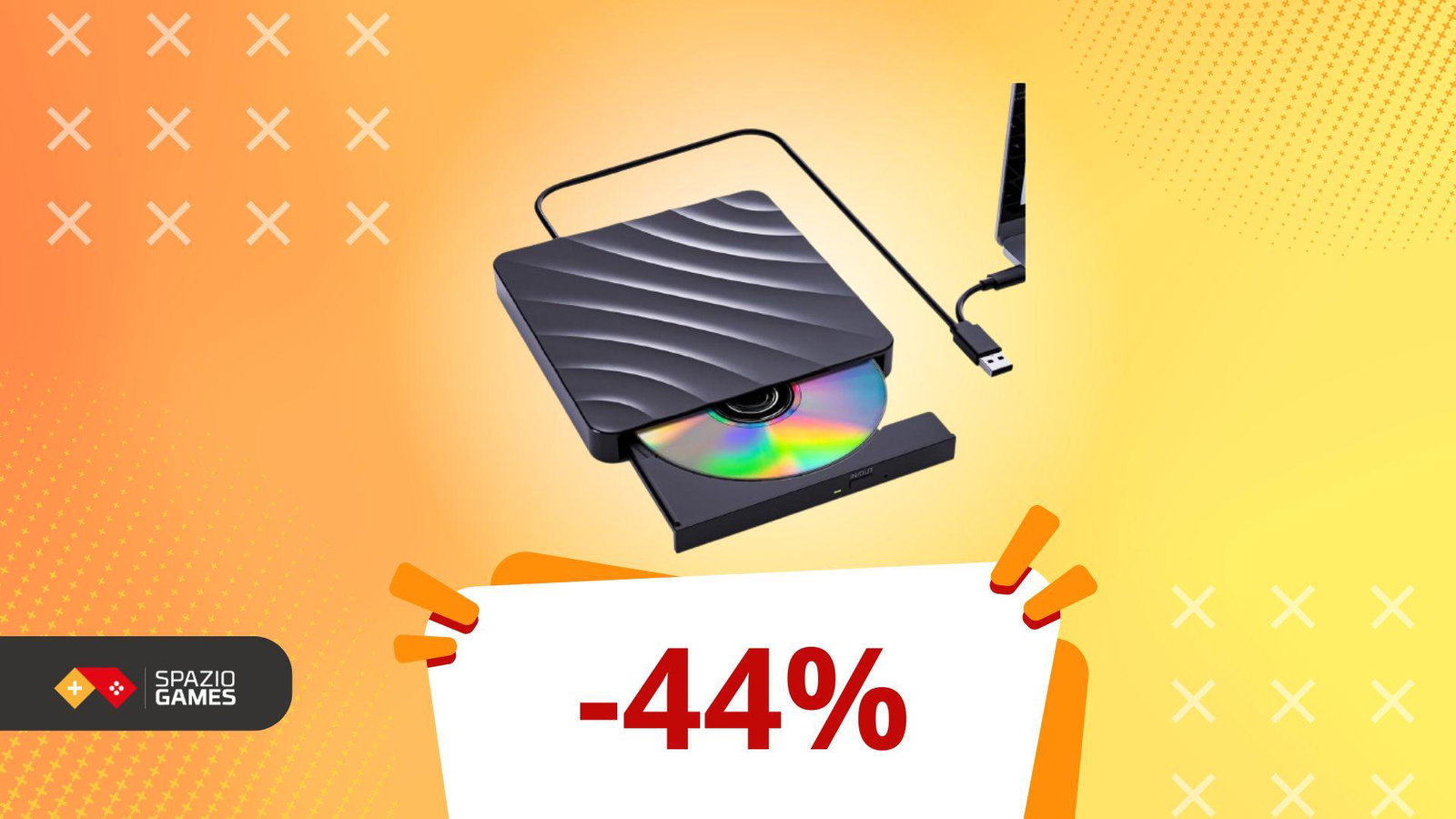 I tuoi vecchi CD tornano vivi con questo lettore esterno in offerta