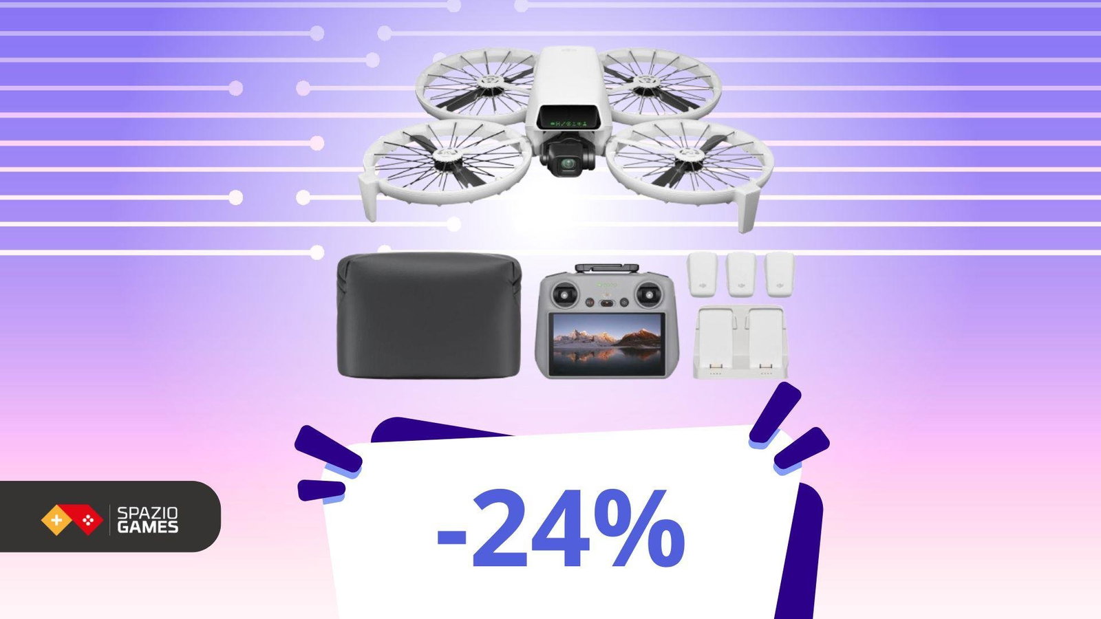 DJI Flip, questa combo raggiunge il minimo storico: sotto i 600€