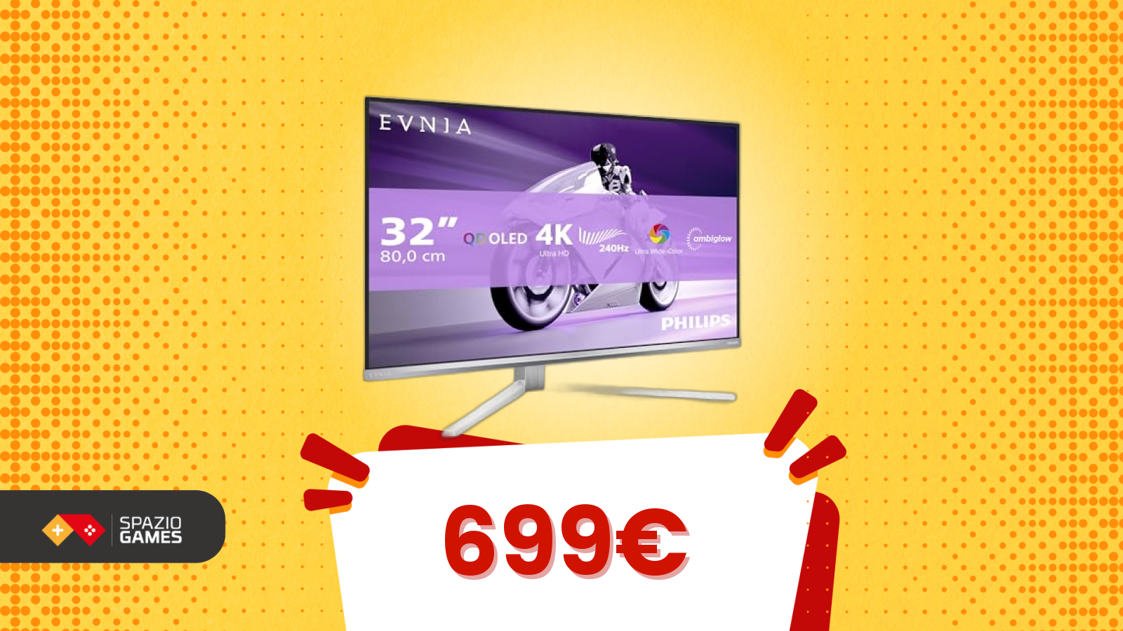 Philips porta una funzione da TV su questo monitor OLED